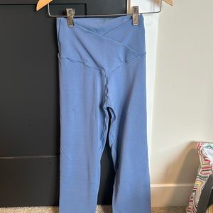 NEW!  ANY OFFER! aerie blue crossover leggings